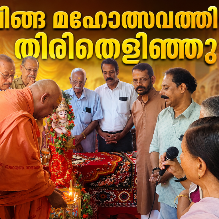 ചിങ്ങ മഹോത്സവത്തിന് ആത്മീയ തിരിതെളിഞ്ഞു; ആഗസ്റ്റ് 17-ലെ മഹാഘോഷത്തിന് ഗുരുവായൂർ ഒരുങ്ങുന്നു