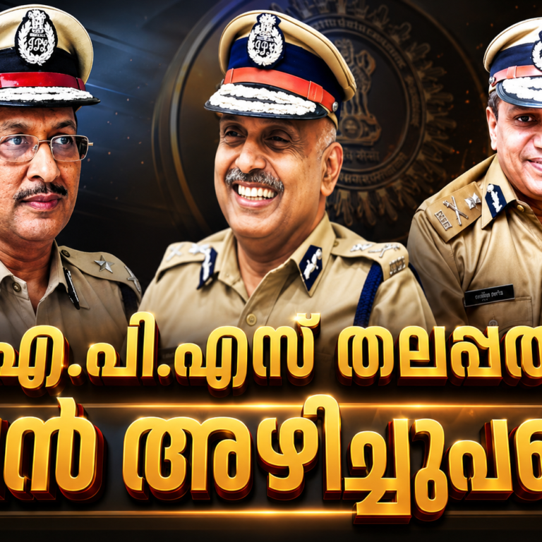 ഐ.പി.എസ് തലപ്പത്ത് വൻ അഴിച്ചുപണി; എസ്. ശ്രീജിത്തിന് ഡി.ജി.പി പദവി, യോഗേഷ് ഗുപ്ത ബെവ്കോ എം.ഡി