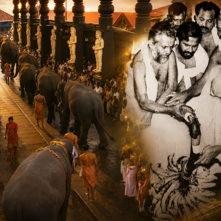 ഗുരുവായൂരപ്പന് ഉത്രാടം സുദിനം; പഴമയുടെ പെരുമയിൽ വീണ്ടും കാഴ്ചക്കുല സമർപ്പണം