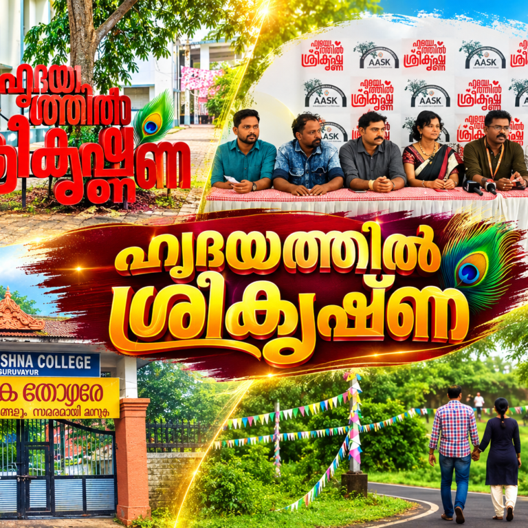 ഹൃദയത്തിൽ ശ്രീകൃഷ്ണ; ഓർമ്മകളുടെ മഹാസംഗമത്തിന് ശ്രീകൃഷ്ണ കോളേജ് ഒരുങ്ങുന്നു