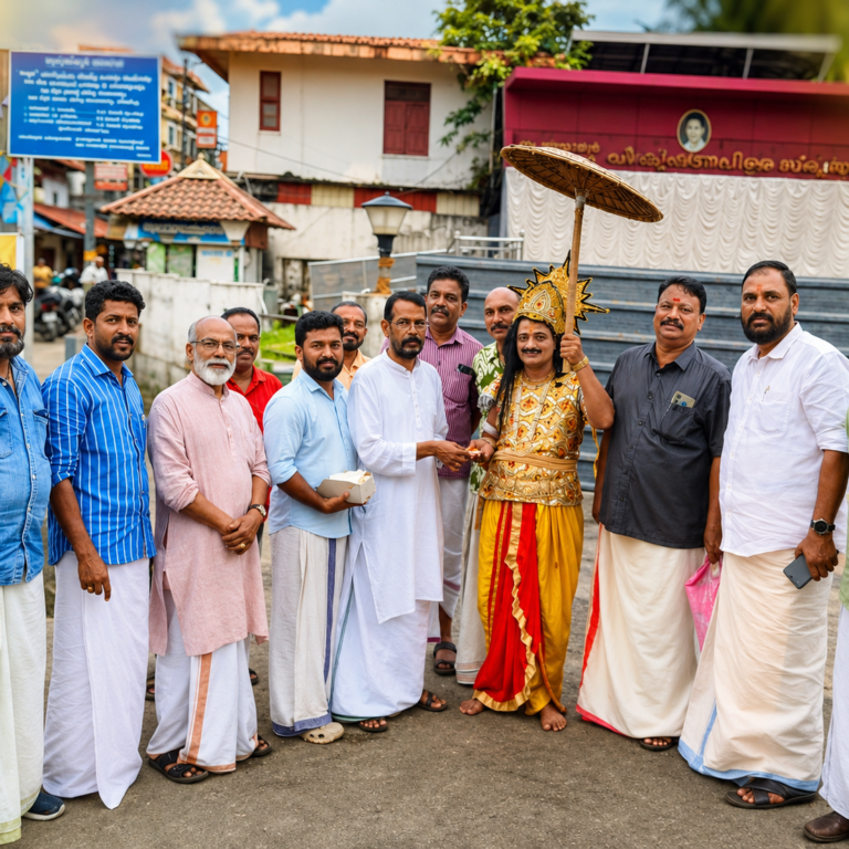 നൂറിന്റെ നിറവിൽ ജനകീയ സർക്കാർ! ; ഗുരുവായൂരിൽ മധുരം പകർന്ന് കോൺഗ്രസിന്റെ ആഘോഷം