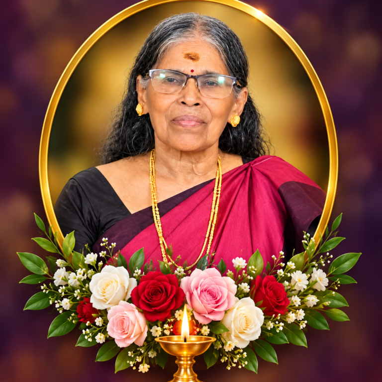 കണ്ണീരോടെ വിട; രുഗ്മിണി റീജൻസി ശങ്കരൻ നായരുടെ സഹധർമ്മിണി ജയമണി അന്തരിച്ചു