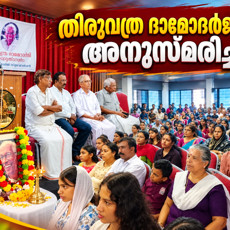 തിരുവത്ര ദാമോദർജിയെ അനുസ്മരിച്ചു