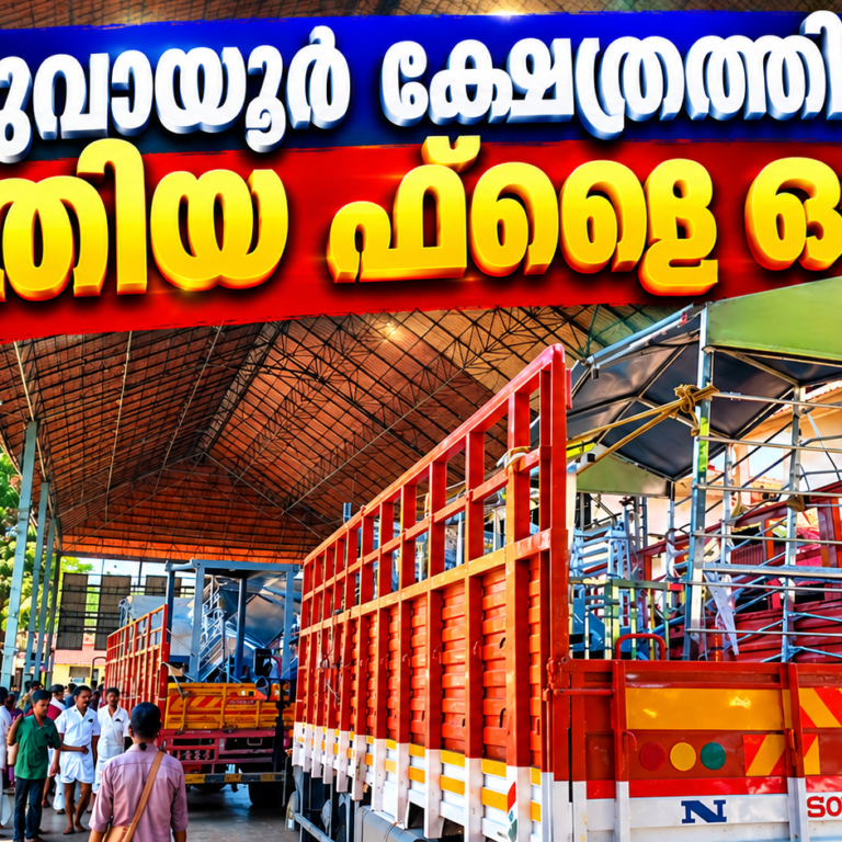 ഗുരുവായൂരിൽ ഭക്തർക്ക് ഇനി ആയാസമില്ല! ; പുതിയ ഫ്ലൈ ഓവർ എത്തി