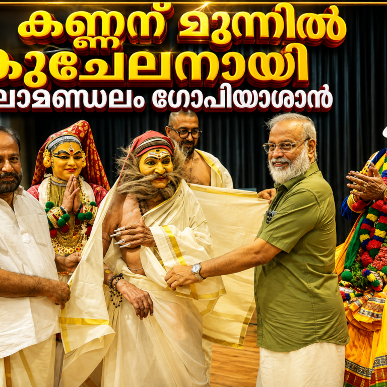 കണ്ണന് മുന്നിൽ കുചേലനായി കലാമണ്ഡലം ഗോപിയാശാൻ